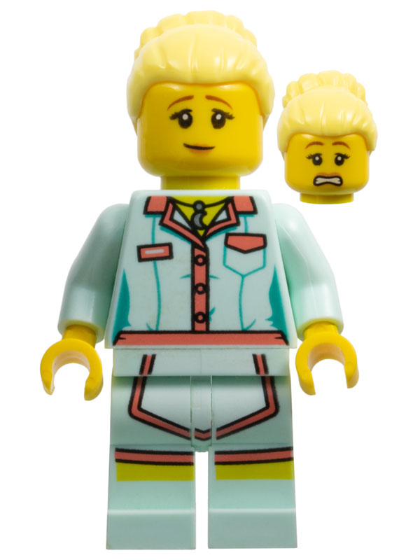 LEGO Hidden Side Sally Minifigure - Diner Waitress