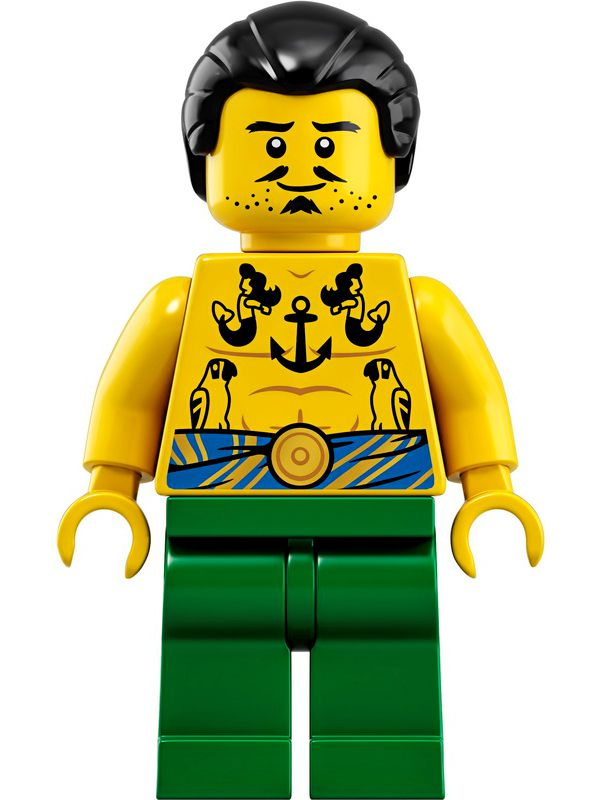 LEGO Pirates Tattooga Minifigure