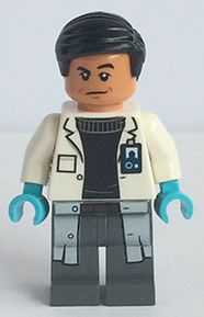 LEGO Jurassic World Dr Henry Wu Minifigure