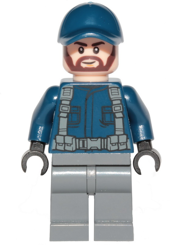 LEGO Jurassic World ACU Guard Minifigure