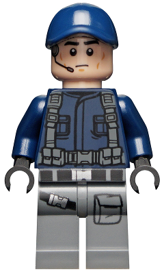 LEGO Jurassic World ACU Guard Minifigure