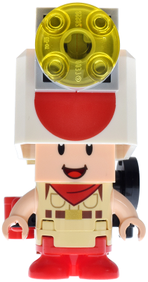 LEGO Super Mario Captain Toad Brick Built Minifigure