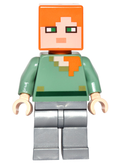 LEGO Minecraft Alex Minifigure