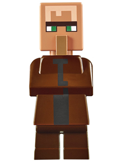 LEGO Minecraft Villager Farmer Minifigure