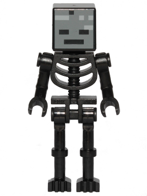 LEGO Minecraft Wither Skeleton Minifigure