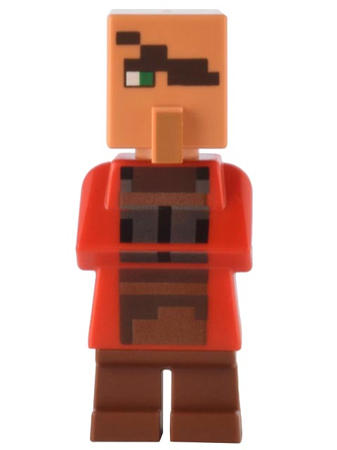 LEGO Minecraft Villager Blacksmith Minifigure
