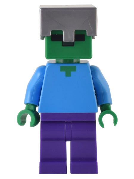 LEGO Minecraft Zombie Minifigure