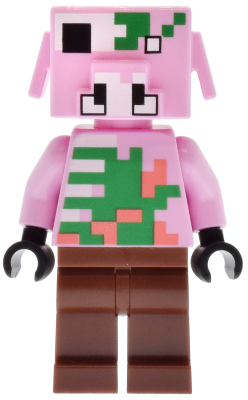 LEGO Minecraft Zombified Piglin Minifigure