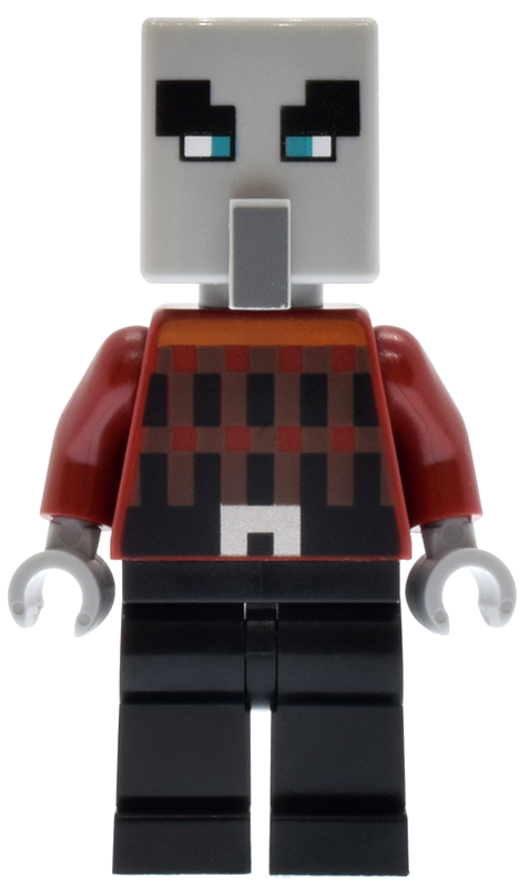 LEGO Minecraft Illager Pillager Minifigure
