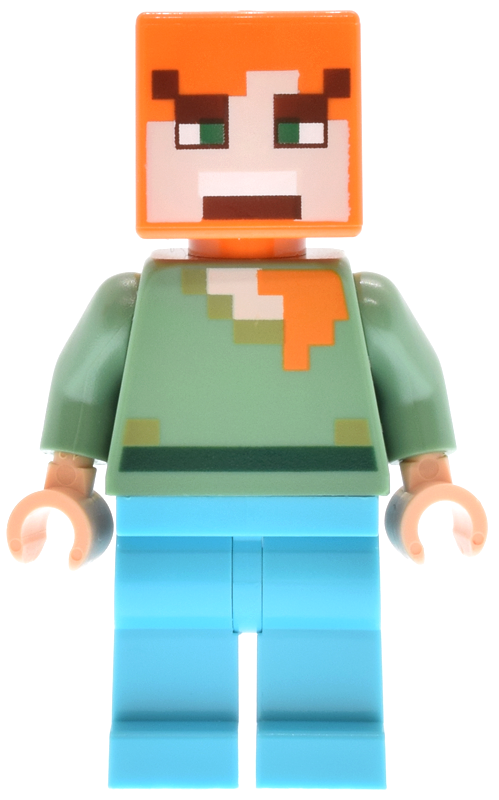 LEGO Minecraft Alex Minifigure