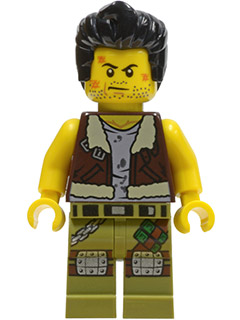 LEGO Monster Fighters Frank Rock Minifigure
