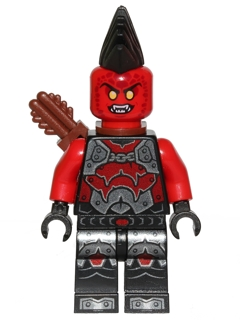 LEGO Nexo Knights Flame Thrower / Lava Fighter Minifigure