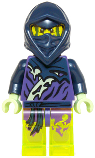 LEGO Ninjago Ghost Ninja Hackler / Ghost Warrior Yokai Minifigure