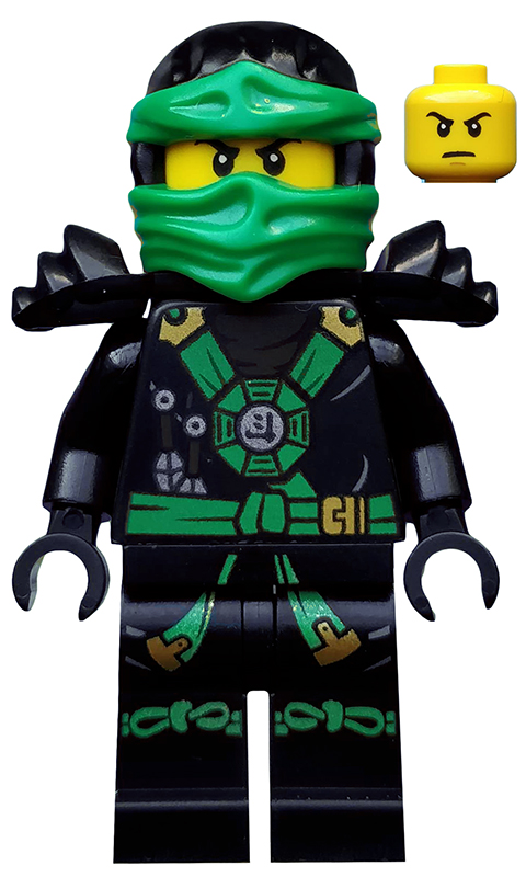 LEGO Ninjago Lloyd Minifigure - Rare Deepstone Armour
