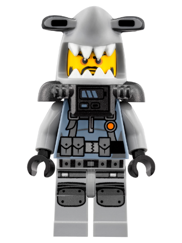 LEGO Ninjago Shark Army Hammer Head Minifigure