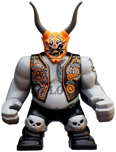 LEGO Ninjago Killow Giant Figure / Minifigure with Oni Mask of Deception