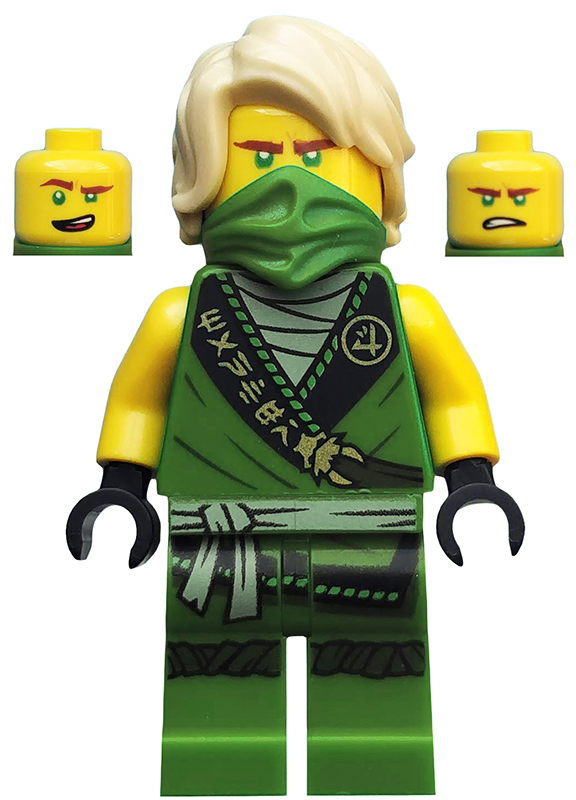 LEGO Ninjago Lloyd Minifigure with "MANTER" Misprint on Torso