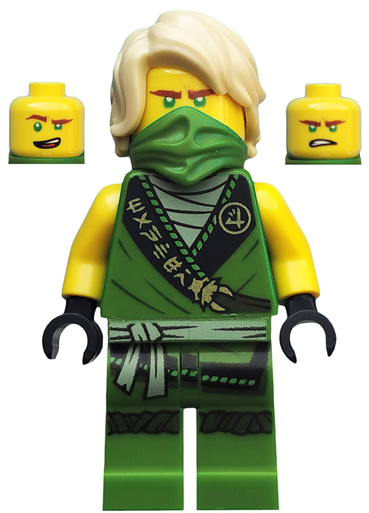 LEGO Ninjago Lloyd Minifigure with "MANTER" Misprint on Torso