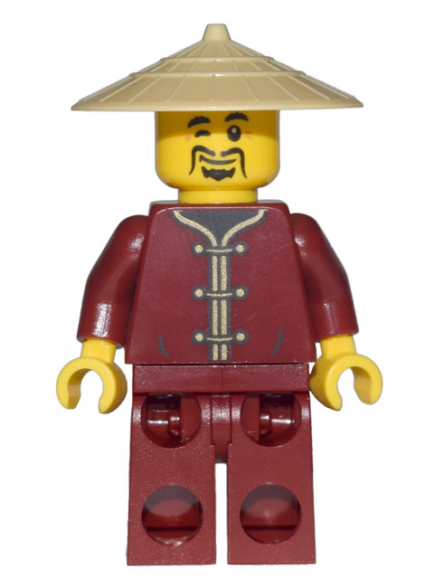 LEGO Ninjago Chen's Noodle House Sign /Statue Minifigure