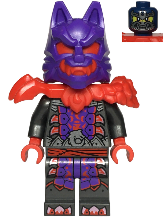 LEGO Ninjago Wolf Mask General Minifigure