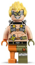 LEGO Overwatch Junkrat Jamison Fawkes Minifigure