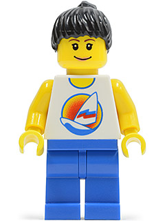 LEGO Paradisa Vintage Surfboard / Sailboard Minifigure