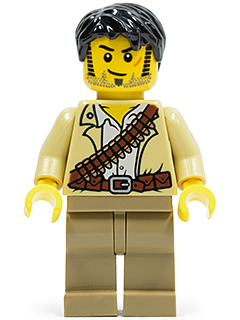 LEGO Pharoah's Quest Jake Raines Minifigure