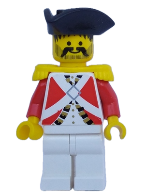LEGO Pirates Vintage Imperial Guard Officer Minifigure