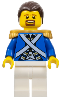 LEGO Pirates Bluecoat Sergeant Minifigure