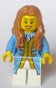 LEGO Pirates Bluecoat Governor's Daughter Minifigure