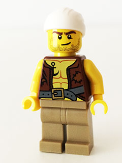 LEGO Pirates Old Pirate Minifigure