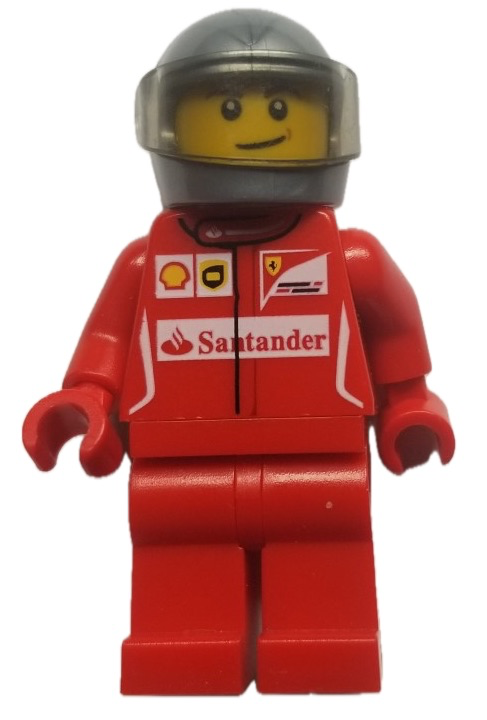 LEGO Speed Champions Scuderia Ferrari F14 T Driver Minifigure