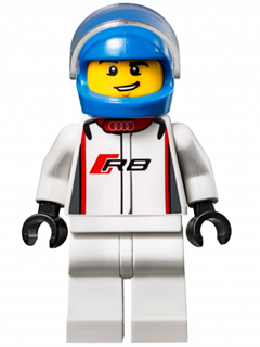 LEGO Speed Champions Audi R8 LMS ultra Driver Minifigure