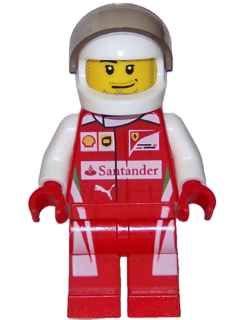 LEGO Speed Champions Scuderia Ferrari SF16-H Driver Minifigure
