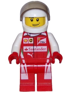 LEGO Speed Champions Scuderia Ferrari SF16-H Driver Minifigure