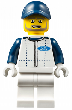 LEGO Speed Champions Ford Race Marshal Minifigure