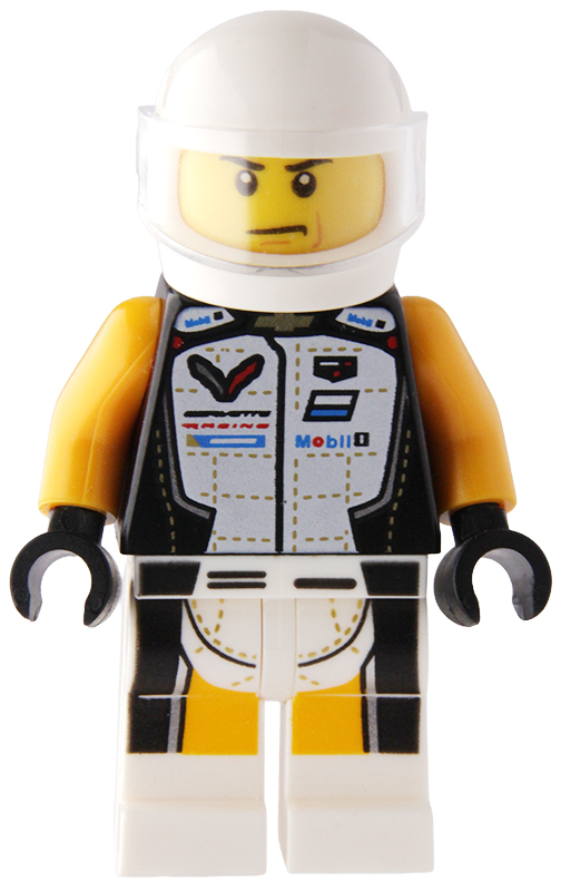 LEGO Speed Champions Chevrolet Corvette C8.R Driver Minifigure