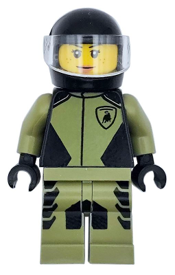 LEGO Speed Champions Lamborghini Lambo V12 Vision Gran Turismo Driver Minifigure