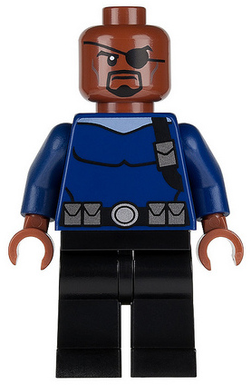 LEGO Marvel Superheroes Nick Fury Minifigure