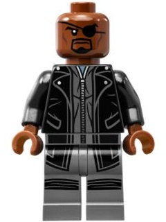 LEGO Marvel Superheroes Nick Fury Minifigure