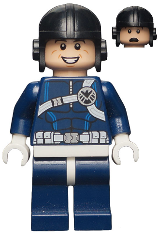 LEGO Marvel Superheroes SHIELD Agent Minifigure