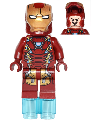 LEGO Marvel Superheroes Iron Man Mark 46 Minifigure