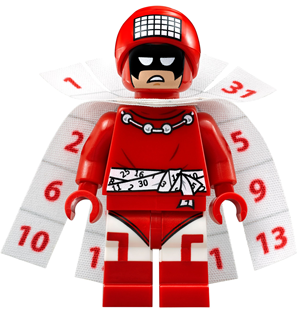 LEGO DC Superheroes Calendar Man Minifigure