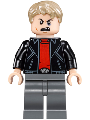 LEGO Marvel Superheroes Robber Minifigure Captain America Mask
