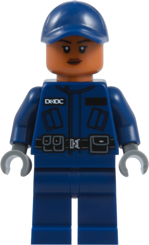 LEGO Marvel Superheroes Prison DODC Guard Minifigure