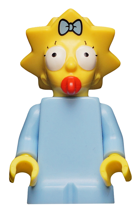 LEGO Simpsons Maggie Minifigure