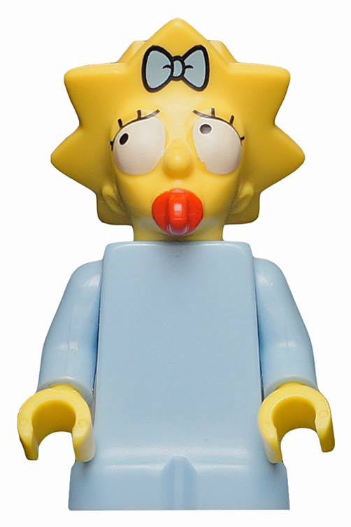 LEGO Simpsons Maggie Minifigure