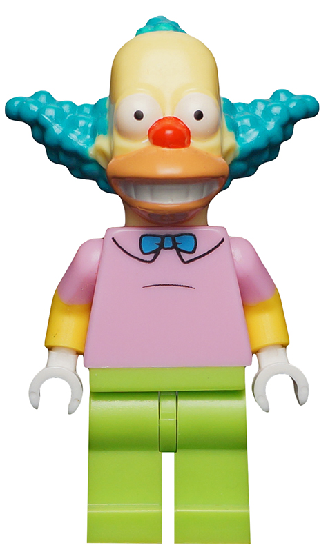 LEGO Simpsons Krusty the Clown Minifigure