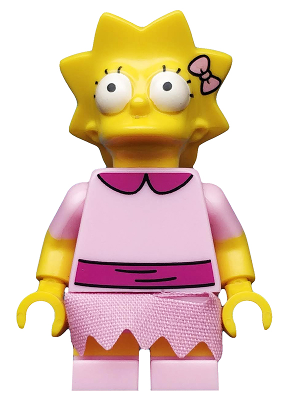 LEGO Simpsons Lisa Minifigure