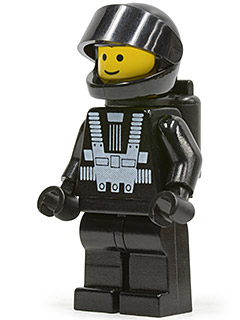 LEGO Space Vintage Blacktron Minifigure